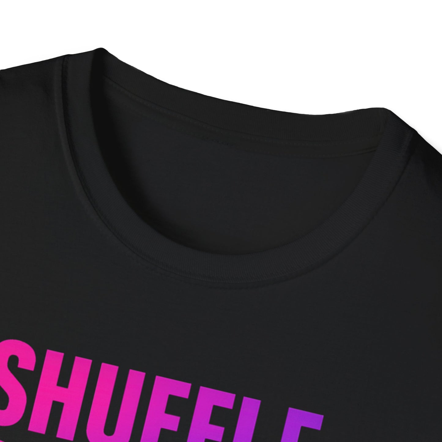 Shuffle Play Games Unisex Softstyle T-Shirt - 'Shuffle. Play. Games. Repeat.' - Casual Gaming Tee